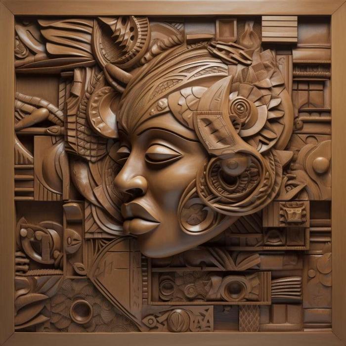 نموذج ثلاثي الأبعاد لآلة CNC 3D Art 